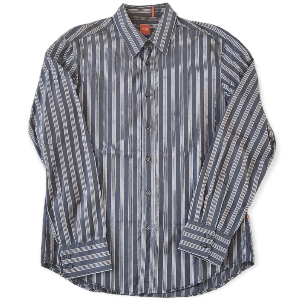 BOSS Hugo Boss Striped Dress Shirt